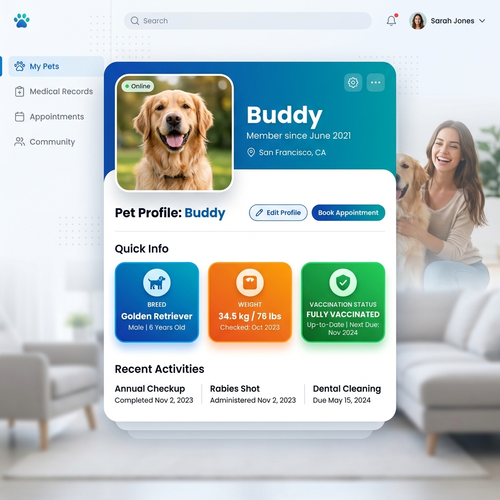 Pet Profile Card