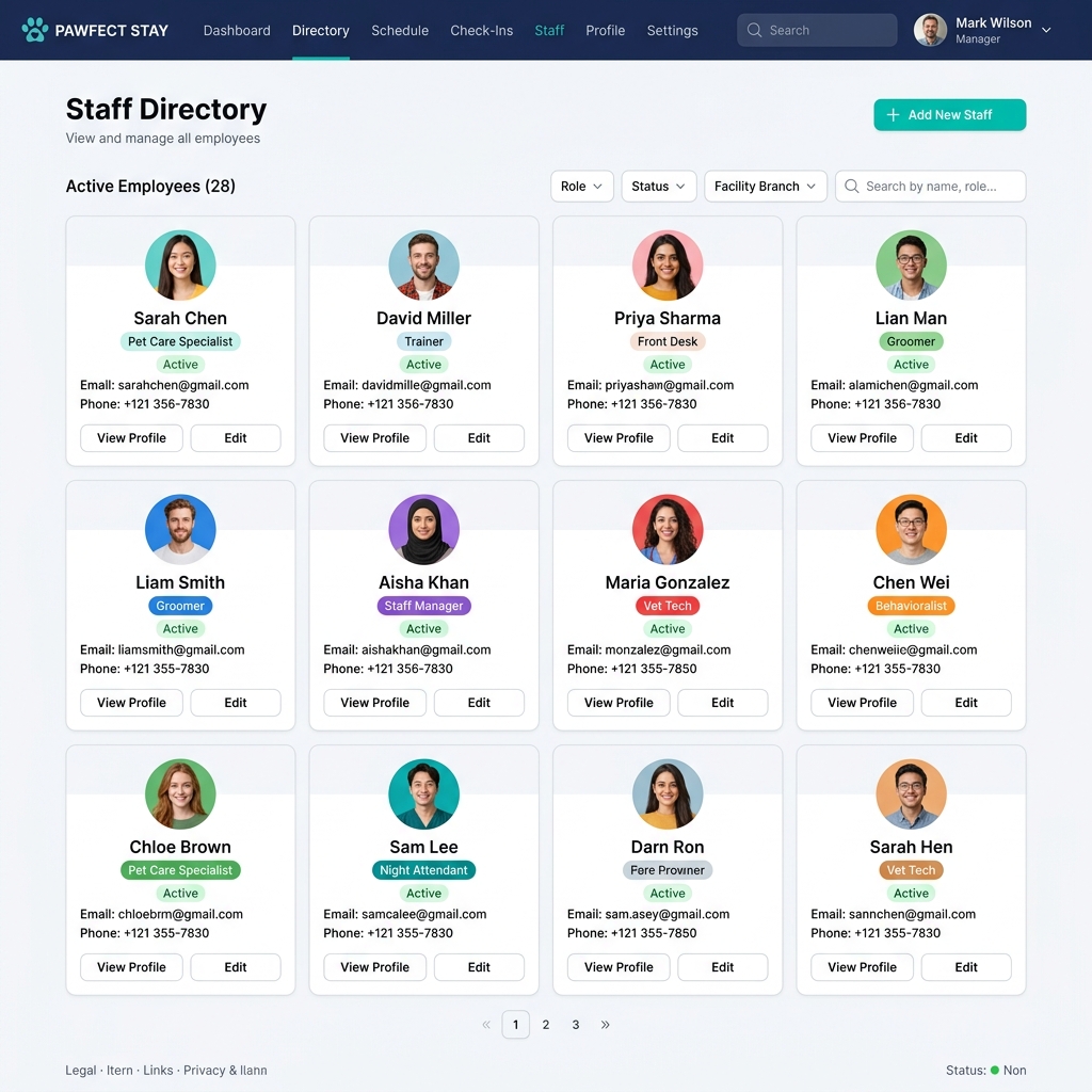 Staff Directory